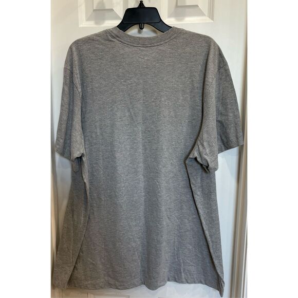 NIKE / NWT - Men's Sz XXL - "Just Do It" Short Sleeve T-Shirt in Heather Grey - Picture 5 of 13